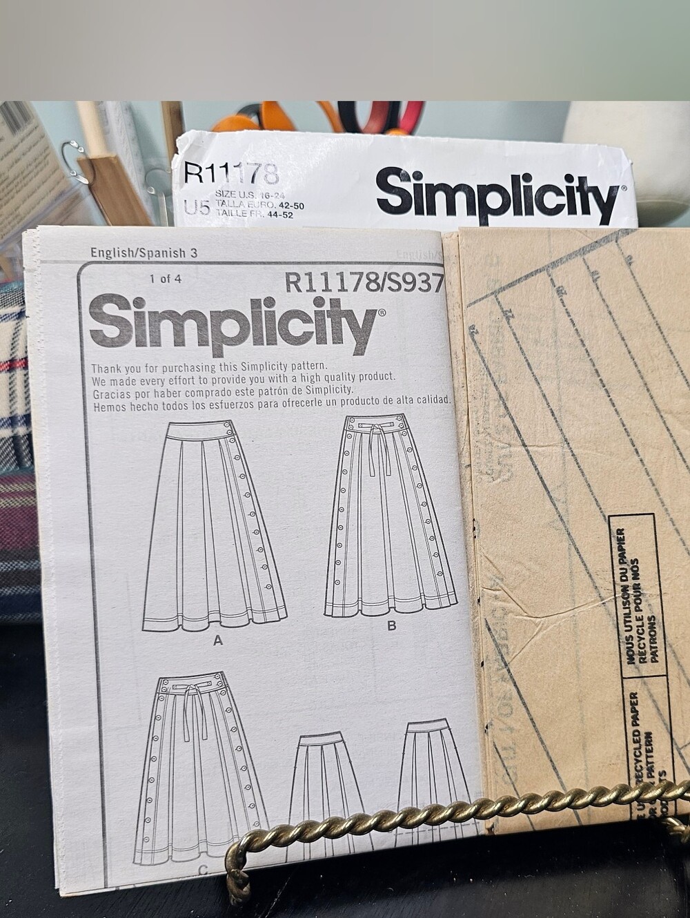 Simplicity Sewing Pattern R11178 - Picture 3 of 5